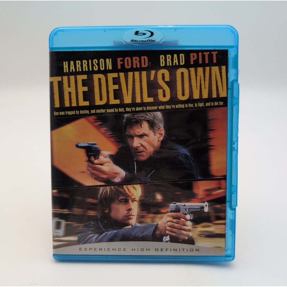The Devil's Own Blu-ray HD Harrison Ford Brad Pitt Pakula Thriller OOP
